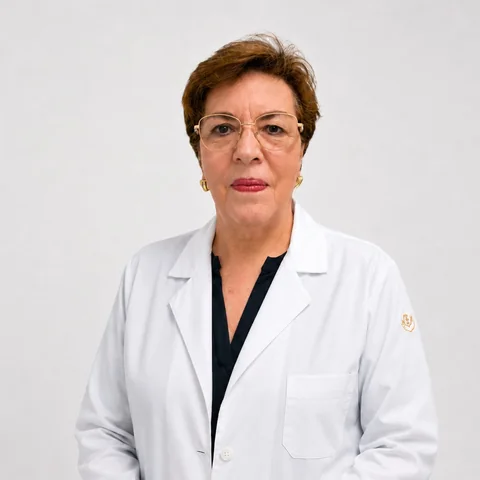Retrato de la Dra. Flor Ávila Fematt